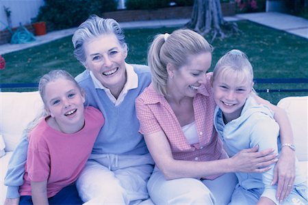 simsearch:700-00054446,k - Grandmother, Mother and Daughters Stock Photo - Rights-Managed, Code: 700-00087528