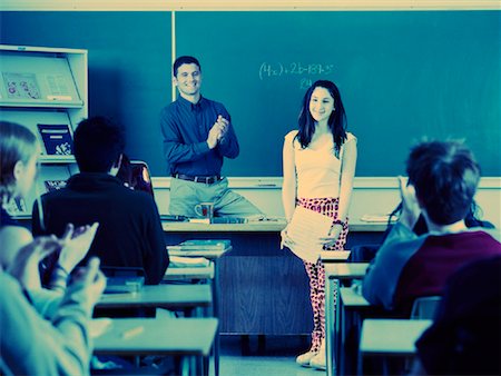 simsearch:700-00087935,k - Students and Teacher in Classroom Stock Photo - Rights-Managed, Code: 700-00087934
