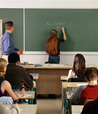 simsearch:700-00087935,k - Students and Teacher in Classroom Stock Photo - Rights-Managed, Code: 700-00087932