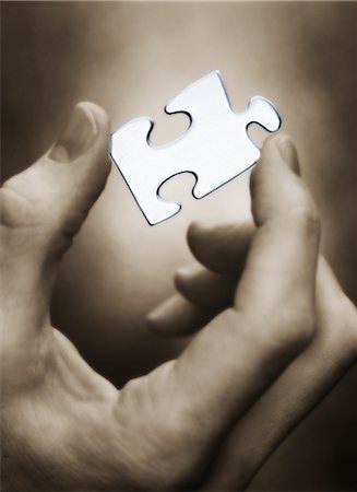 simsearch:700-00035072,k - Hand and Jigsaw Puzzle Piece Stock Photo - Rights-Managed, Code: 700-00088251