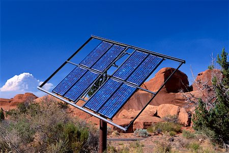 solar panel usa - Solar Power Panel Stock Photo - Rights-Managed, Code: 700-00089951