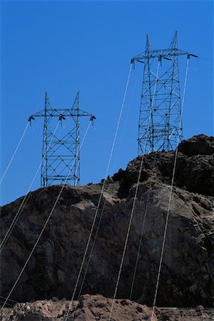 simsearch:700-02633802,k - Power Lines by Hoover Dam Nevada, USA Stock Photo - Rights-Managed, Code: 700-00081495