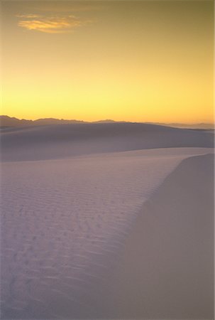 simsearch:862-08091424,k - Sand Dunes and San Andres Mountains at Dusk White Sands National Monument New Mexico, USA Stock Photo - Rights-Managed, Code: 700-00082360