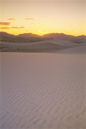 simsearch:862-08091424,k - Sand Dunes and San Andres Mountains at Dusk White Sands National Monument New Mexico, USA Stock Photo - Rights-Managed, Code: 700-00082361