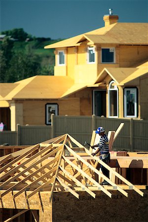 simsearch:700-00030097,k - House Construction Calgary, Alberta, Canada Stock Photo - Rights-Managed, Code: 700-00083845