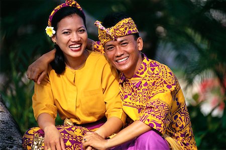 simsearch:700-00079491,k - Couple in Traditional Dress Kuta Beach, Bali, Indonesia Stock Photo - Rights-Managed, Code: 700-00094827