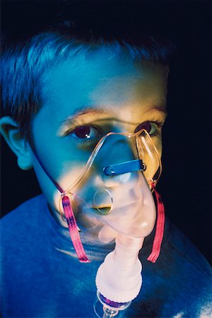 sad oxygen - Boy Wearing Oxygen Respirator Stock Photo - Rights-Managed, Code: 700-00096405