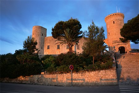Castel De Bellver Mallorca, Spain Stock Photo - Rights-Managed, Code: 700-00099737