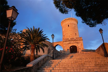 Castel De Bellver Mallorca, Spain Stock Photo - Rights-Managed, Code: 700-00099738