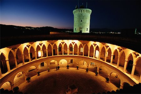 Castel De Bellver Mallorca, Spain Stock Photo - Rights-Managed, Code: 700-00099739