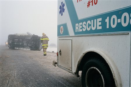 Highway Accident Stock Photo - Rights-Managed, Code: 700-00090427