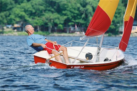 simsearch:700-00357729,k - Man in Sailboat Stock Photo - Rights-Managed, Code: 700-00092606