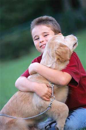 simsearch:700-00071488,k - Potrait of Boy and Dog Stock Photo - Rights-Managed, Code: 700-00157000