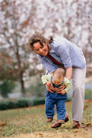simsearch:700-00080994,k - Mother and Child Outdoors Stock Photo - Rights-Managed, Code: 700-00159344