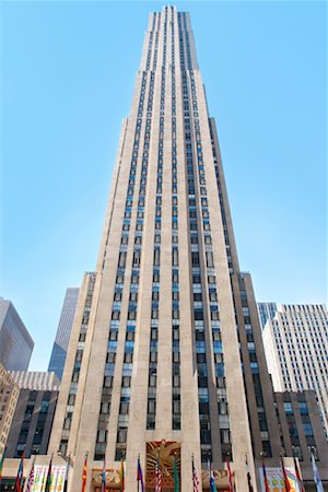 simsearch:700-01184166,k - Rockefeller Center, GE Building New York City, New York, USA Stock Photo - Rights-Managed, Code: 700-00150541