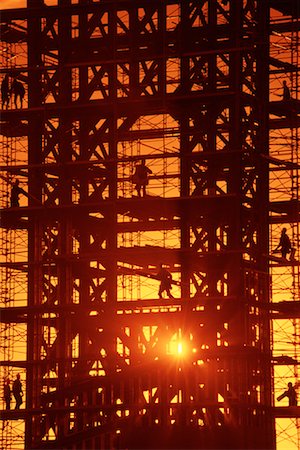 simsearch:700-00030097,k - Construction Site at Sunrise Stock Photo - Rights-Managed, Code: 700-00150915