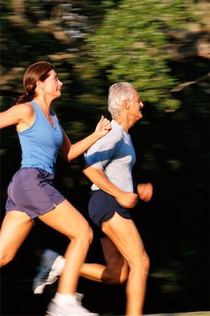 simsearch:400-04535435,k - Mature Couple Jogging Stock Photo - Rights-Managed, Code: 700-00151744