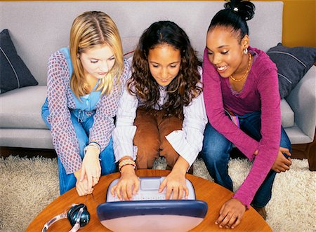 simsearch:700-00038500,k - Teenage Girls With Laptop Stock Photo - Rights-Managed, Code: 700-00153695