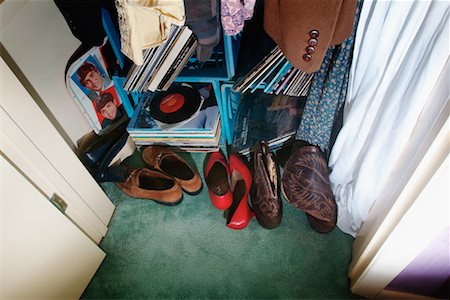 Floor of Closet Stock Photo - Rights-Managed, Code: 700-00164387