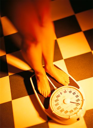 simsearch:700-00021673,k - Woman's Legs Standing on Scale Stock Photo - Rights-Managed, Code: 700-00164589