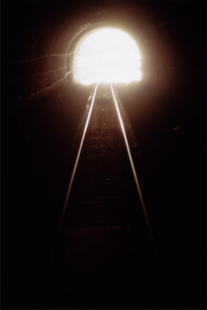 Light at End of Tunnel Stock Photo - Rights-Managed, Code: 700-00165550
