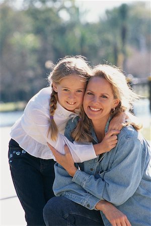 simsearch:700-00557270,k - Portrait of Mother and Daughter Stock Photo - Rights-Managed, Code: 700-00165765