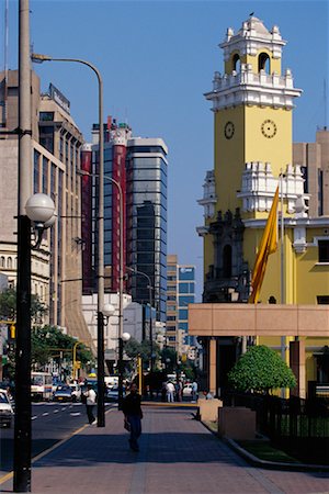 Cityscape Miraflores, Lima, Peru Stock Photo - Rights-Managed, Code: 700-00165973