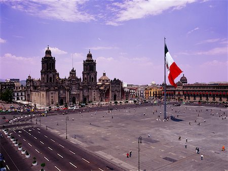 plaza de la constitucion - Plaza de la Constitucion Zocalo, Mexico City, Mexico Stock Photo - Rights-Managed, Code: 700-00165990