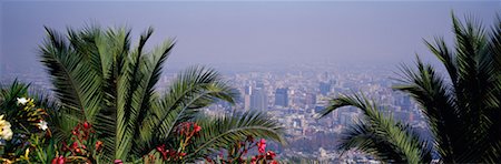 simsearch:700-07237687,k - View from Cerro San Cristobal Santiago, Chile Stock Photo - Rights-Managed, Code: 700-00166057