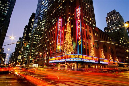 Radio City Music Hall New York City, NY, USA Stock Photo - Rights-Managed, Code: 700-00166373