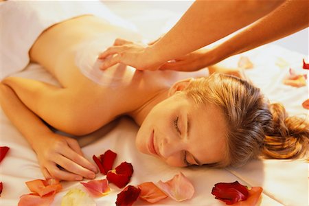 simsearch:600-01110360,k - Woman Receiving Massage Stock Photo - Rights-Managed, Code: 700-00167130
