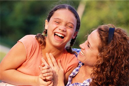 simsearch:700-00177533,k - Portrait of Mother and Daughter Stock Photo - Rights-Managed, Code: 700-00168701