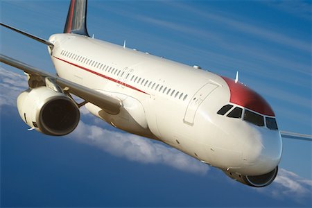 Close-Up of an Airplane Stock Photo - Rights-Managed, Code: 700-00160042