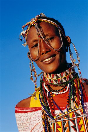 simsearch:841-03673550,k - Masai Woman in Ceremonial Dress, Kenya, Africa Stock Photo - Rights-Managed, Code: 700-00162695
