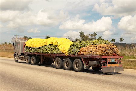 Banana Truck, Cuba Stock Photo - Rights-Managed, Code: 700-00163105