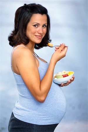 Portrait of Pregnant Woman Foto de stock - Con derechos protegidos, Código: 700-00178469