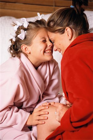 simsearch:700-00177533,k - Mother And Daughter Laughing Stock Photo - Rights-Managed, Code: 700-00170572