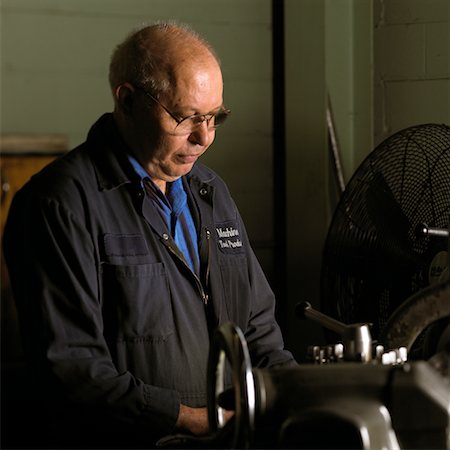 simsearch:700-00092284,k - Man Working on Steel Lathe Stock Photo - Rights-Managed, Code: 700-00184068