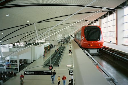 simsearch:700-00082926,k - Interior of Detroit Airport Stock Photo - Rights-Managed, Code: 700-00185193
