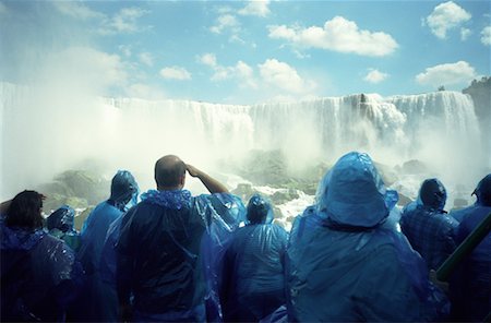 simsearch:700-03244153,k - People at Niagara Falls View From Maid of the Mist Niagara Falls, Ontario, Canada Stock Photo - Rights-Managed, Code: 700-00185955
