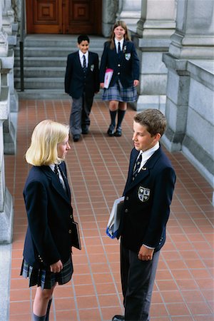 Students at Private School Stock Photo - Rights-Managed, Code: 700-00187869