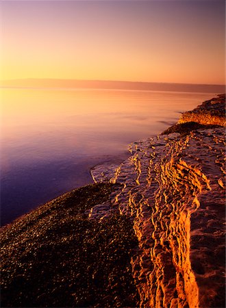 Sunrise Lake Huron, Bruce Peninsula Ontario, Canada Stock Photo - Rights-Managed, Code: 700-00188635