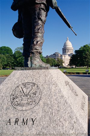 Little Rock Army Memorial Little Rock, Arkansas, USA Stock Photo - Rights-Managed, Code: 700-00181510