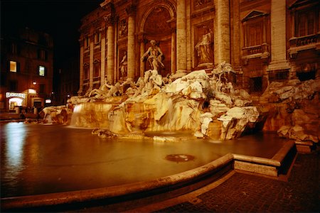 Trevi Fountain Rome, Italy Stock Photo - Rights-Managed, Code: 700-00181595