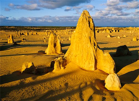 pinnacles desert - The Pinnacles, Nambung National Park, Western Australia Australia Foto de stock - Con derechos protegidos, Código: 700-00181690