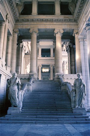 palais de justice - Palais de Justice Steps Brussels, Belgium Stock Photo - Rights-Managed, Code: 700-00182176