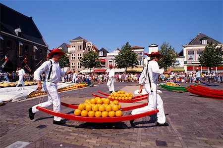 Men Carrying Cheese Alkmaar, Netherlands Stock Photo - Rights-Managed, Code: 700-00182227