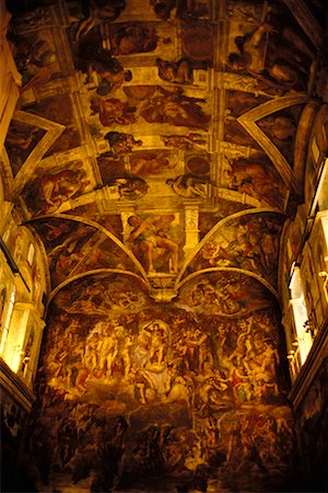 simsearch:700-00357720,k - Sistine Chapel Rome, Italy Foto de stock - Con derechos protegidos, Código: 700-00183572