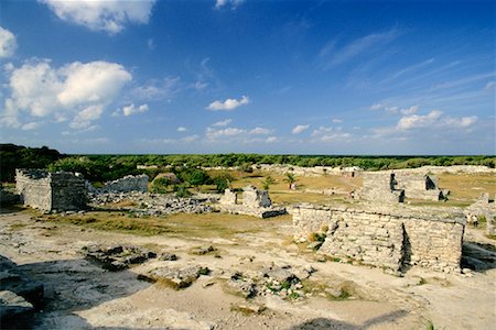 simsearch:700-00183783,k - Ruins at Tulum Mexico Stock Photo - Rights-Managed, Code: 700-00183787