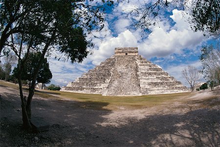 simsearch:700-00183783,k - Kukulkan Pyramid Chichen Itza, Yucatan, Mexico Stock Photo - Rights-Managed, Code: 700-00183783